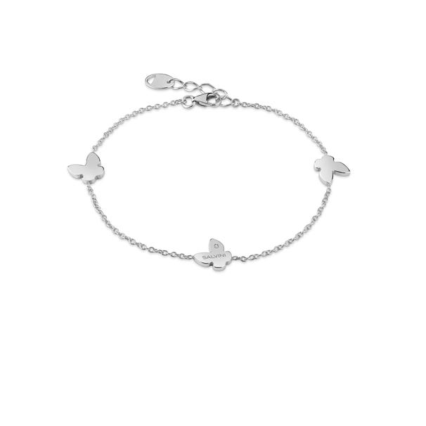 Bracciale in oro bianco 9 kt con diamante