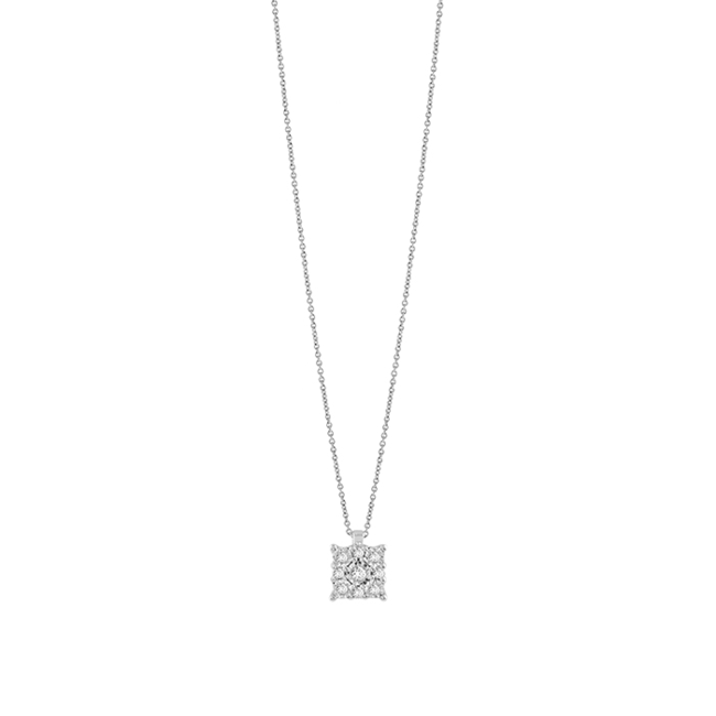 Collana Bliss Rugiada 20104707 da Donna in Oro bianco 750 e Diamanti