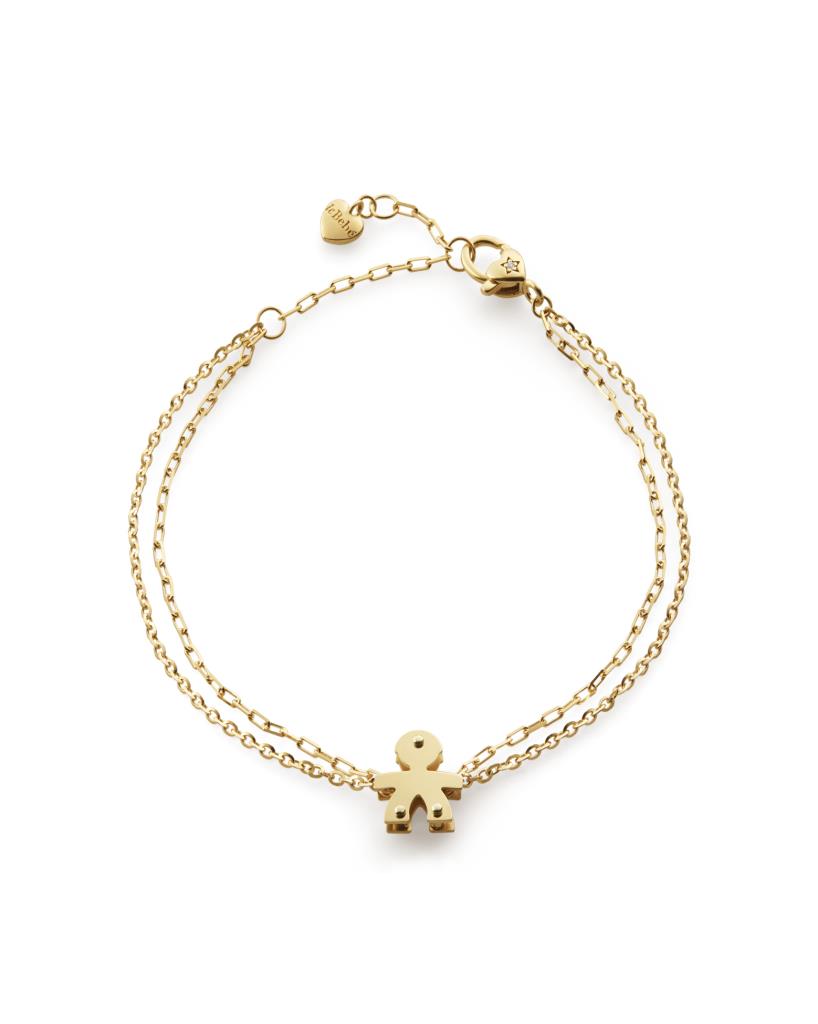Bracciale leBebe LBB520 Classici bimbo oro giallo diamante 0,005ct