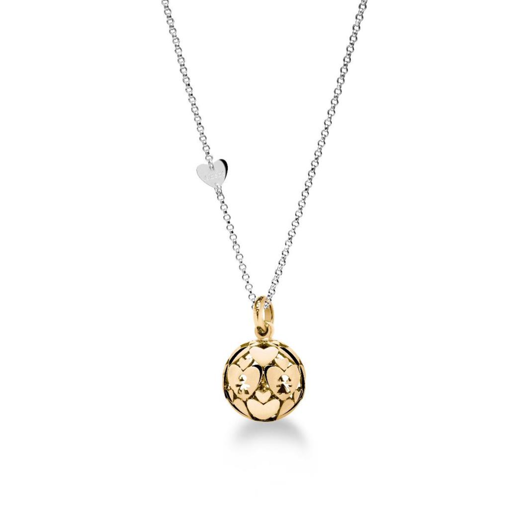 Ciondolo leBebe SNM017 SuonAmore argento placcato oro giallo